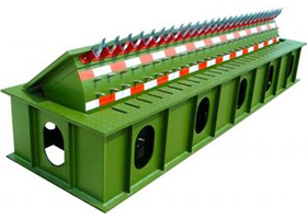 路障機 固定路樁